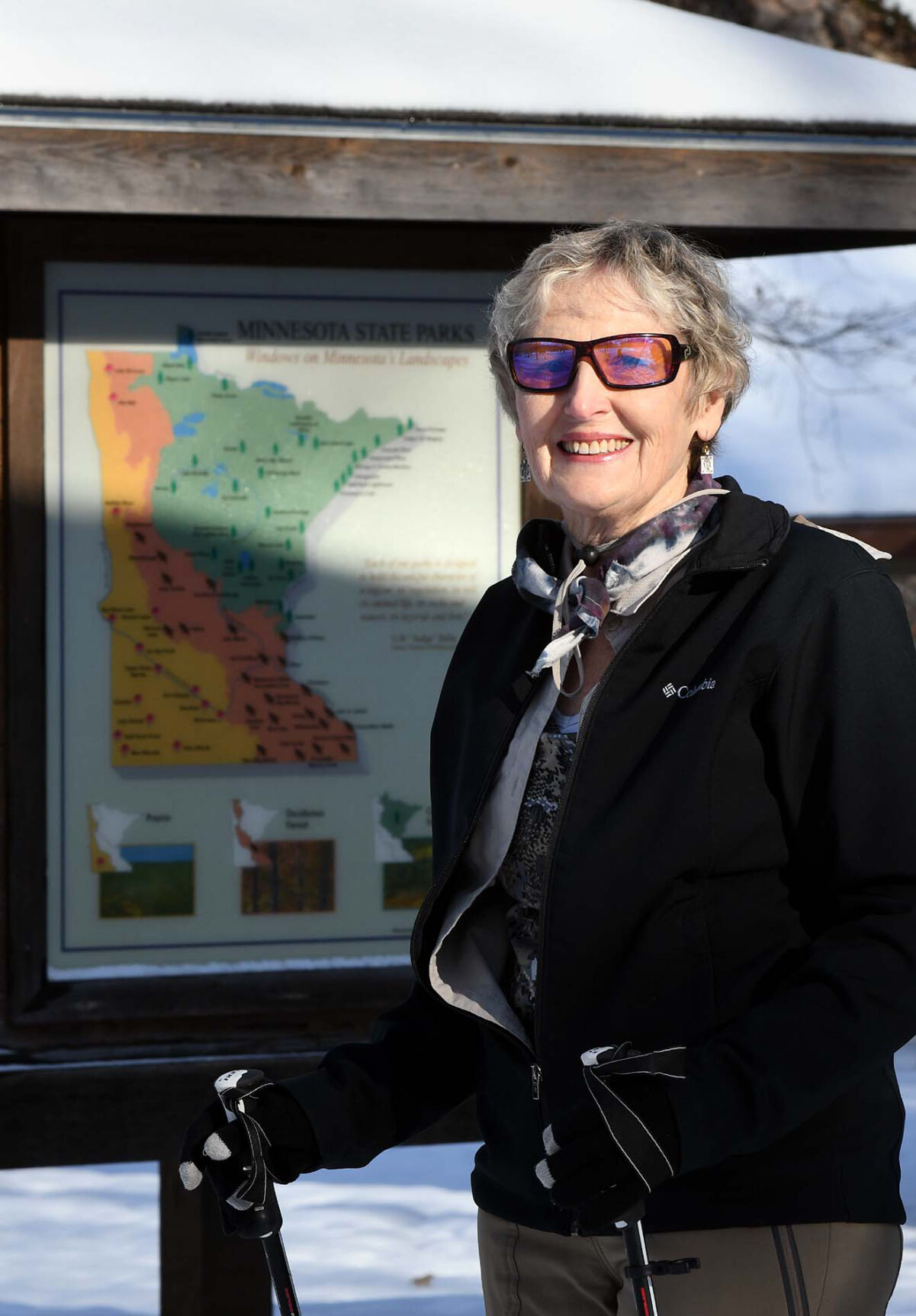 Janet Miller parks sign